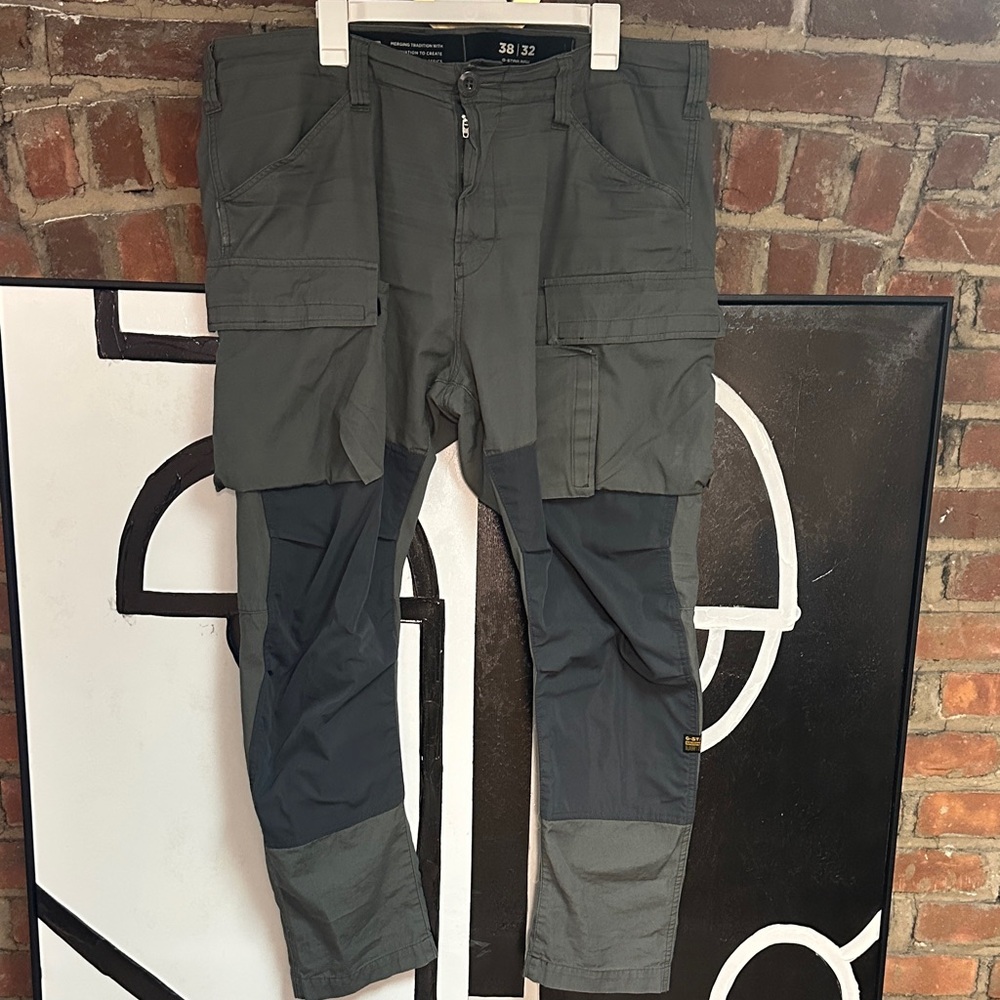 G-Star Men's Dark Gray Cargo Pants